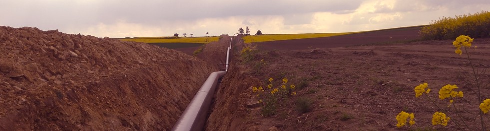 Budowa gazociągu wysokiego ciśnienia DN500 MOP 6,3 MPa relacji Ostrożne – Łapy – Kołpaki